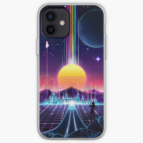 Neon Sunrise iPhone Soft Case