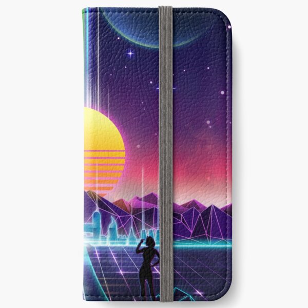 die Zukunft des Neons iPhone Flip-Case