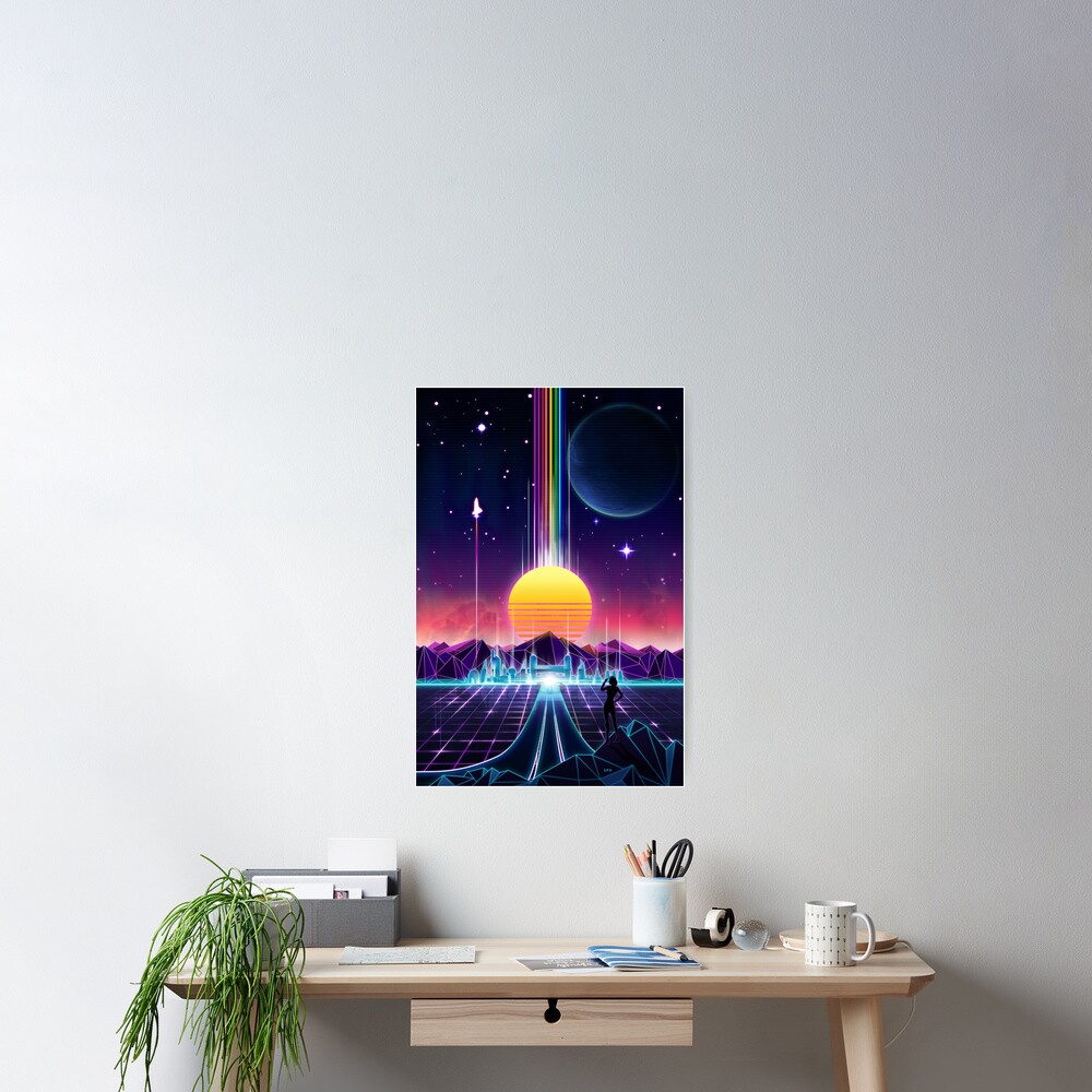 die Zukunft des Neons Poster