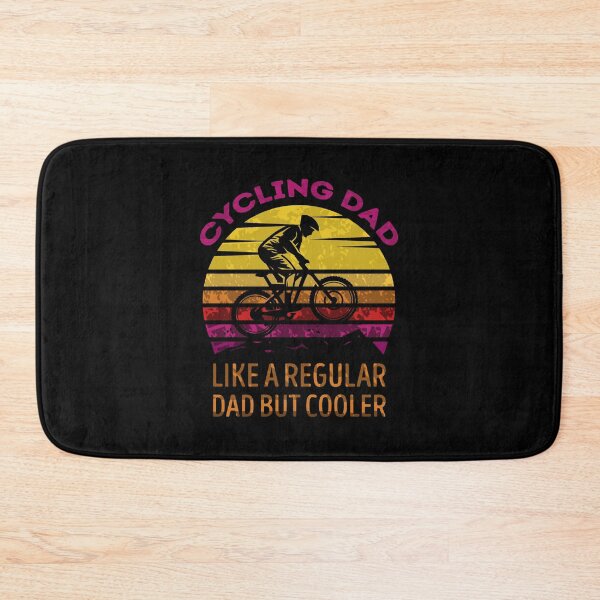 Item preview, Cycling Dad Like A Regular Dad But Cooler | Funny Vintage Cyclist Father's Day Gift designed and sold by BeYourOwnHero.