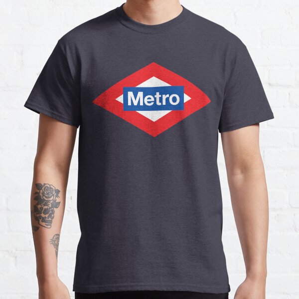 Metro de madrid Camiseta clásica