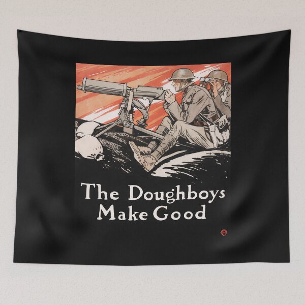 Item preview, The Doughboys Make Good - WWI Propaganda - 1918 designed and sold by warishellstore.