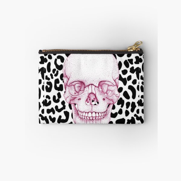 Item preview, Skull with Cheetah print background designed and sold by Flower Magic .