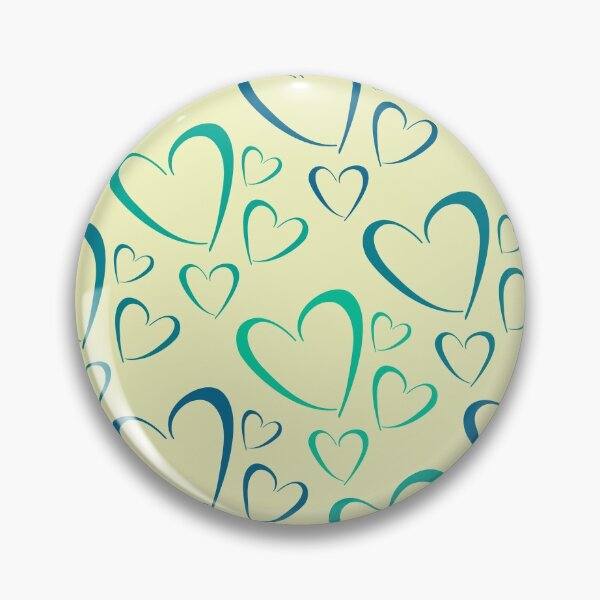 Item preview, Big hearts, Small hearts, Shades of Green Face Mask designed and sold by TravelShots.