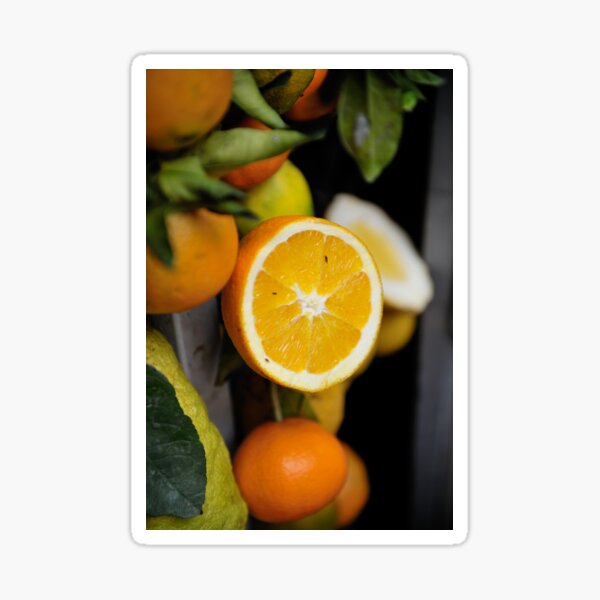 Sicilian orange Sticker