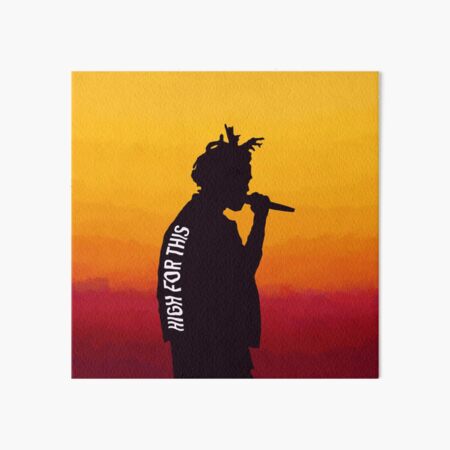 High for this Art Board Print