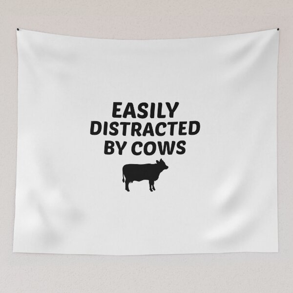 Item preview, Easily Distracted By Cows designed and sold by Nouni-abdo.