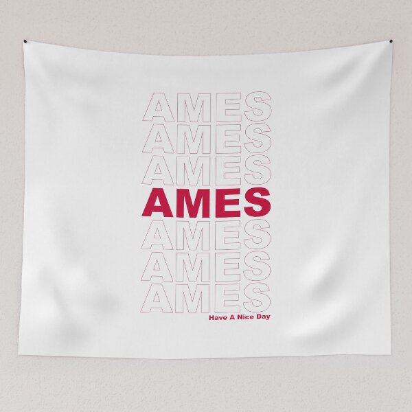 Item preview, Ames Have A Nice Day designed and sold by CollegeThings.
