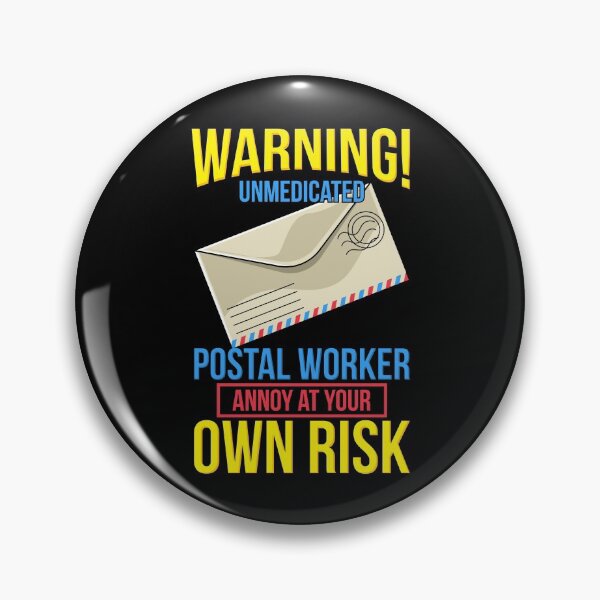 Item preview, Funny Mailman Gift Postal Worker Annoy At Own Risk designed and sold by Sandra78.