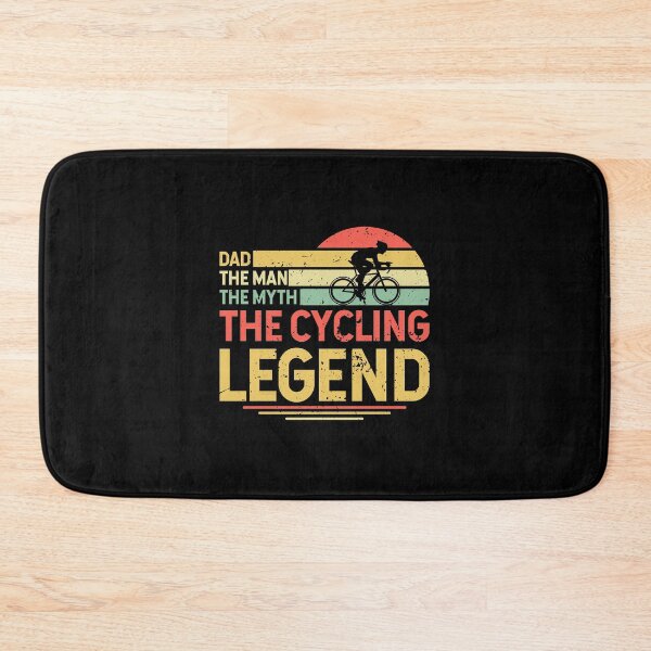 Item preview, Dad The Man The Myth The Cycling Legend | Vintage Cyclist Dad  designed and sold by BeYourOwnHero.