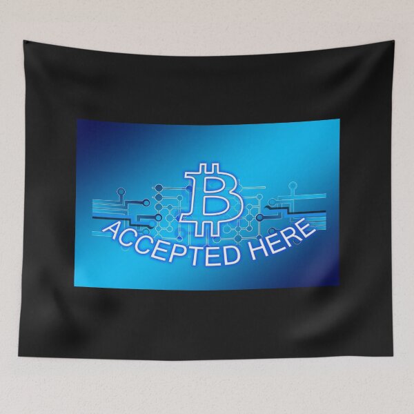 Item preview, Bitcoin Accepted Here designed and sold by Gareth-1985.