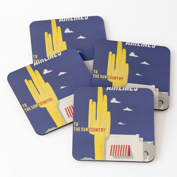 Item preview, To Sun Country vintage travel poster designed and sold by stickart-marek.