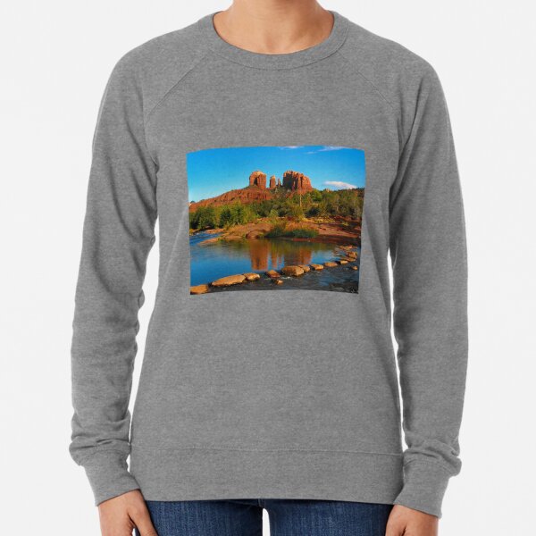 Cathedral Rock, Sedona Arizona Lightweight Sweatshirt
