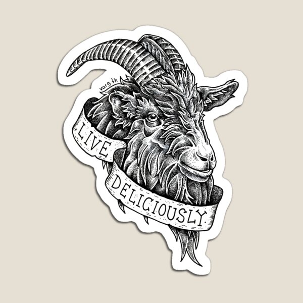Live deliciously Magnet