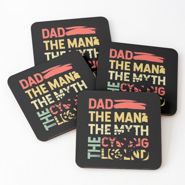 Item preview, Dad The Man The Myth The Cycling Legend | Vintage Cyclist Dad  designed and sold by BeYourOwnHero.