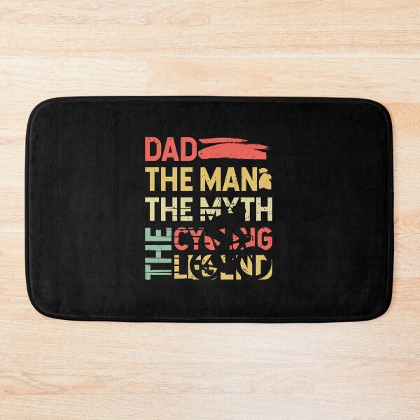 Item preview, Dad The Man The Myth The Cycling Legend | Vintage Cyclist Dad  designed and sold by BeYourOwnHero.