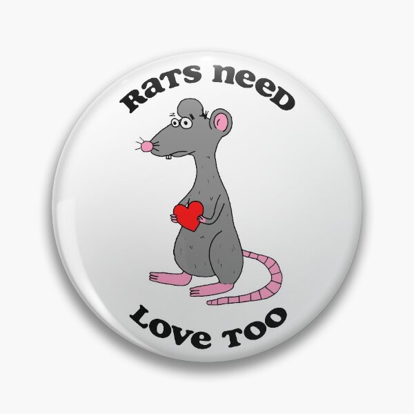 Item preview, RATS NEED LOVE TOO designed and sold by its-ella.