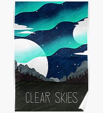 Tamriel Shout - Clear Skies Poster