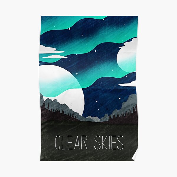 Tamriel Shout - Clear Skies Poster