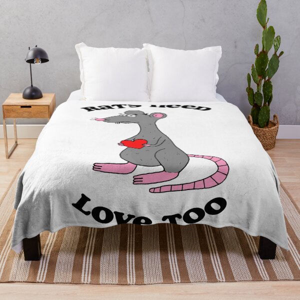 Item preview, RATS NEED LOVE TOO designed and sold by its-ella.