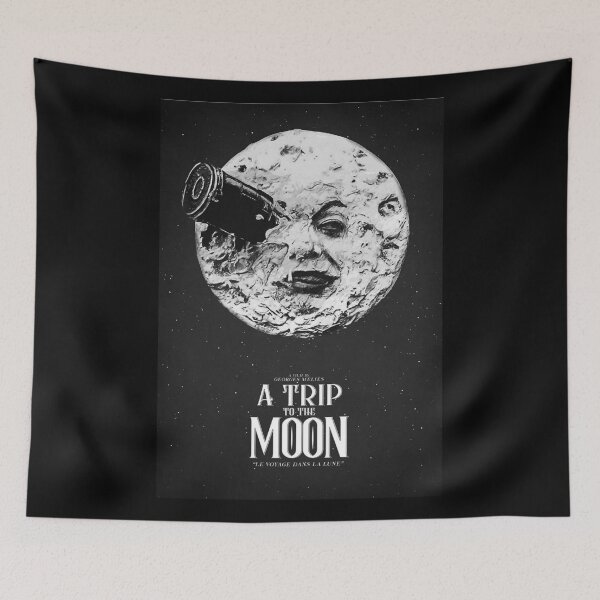 Item preview, A Trip to the Moon Silent Movie designed and sold by MoonGirly.