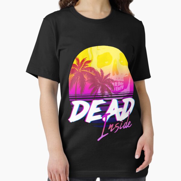 Item preview, Dead Inside - Vaporwave Miami Aesthetic Spooky Mood designed and sold by forge22.