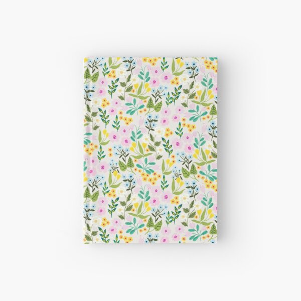 Floral Pattern Hardcover Journal