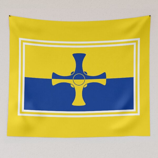 Item preview, County Durham Flag Gifts, Stickers & Products (GF) designed and sold by mpodger.