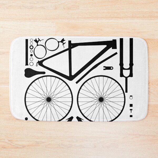 Item preview, Bike Parts (black) designed and sold by tomekp14.
