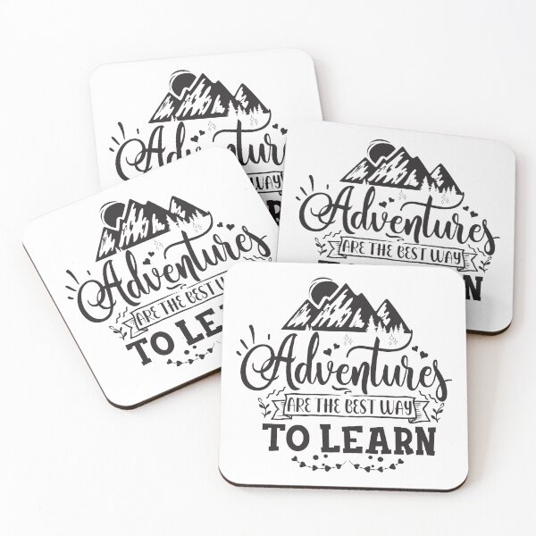 Item preview, Adventures are the best way to learn designed and sold by Brian Kroijer.