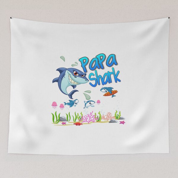 Item preview, papa shark ,funny dad designed and sold by remonss.