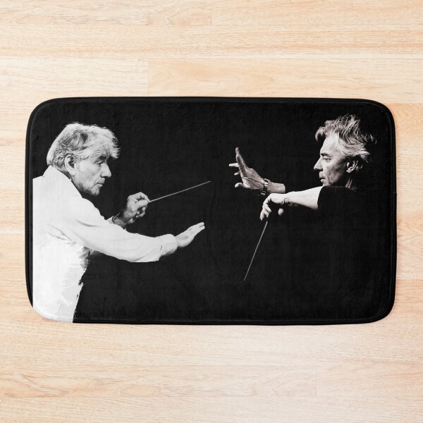 Item preview, Karajan vs Bernstein designed and sold by vivalarevolucio.