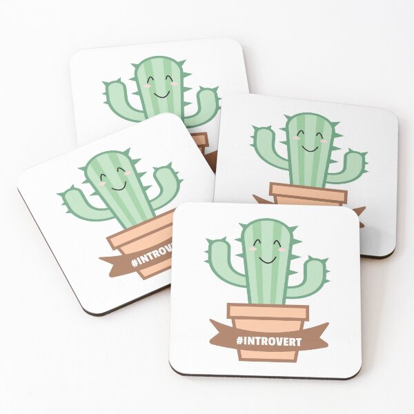 Item preview, Introvert cactus designed and sold by PewPaw.