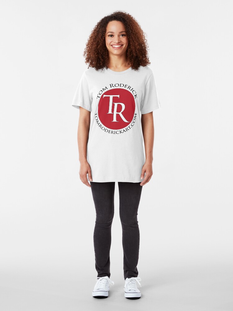 Alternate view of tomroderickart.com Slim Fit T-Shirt