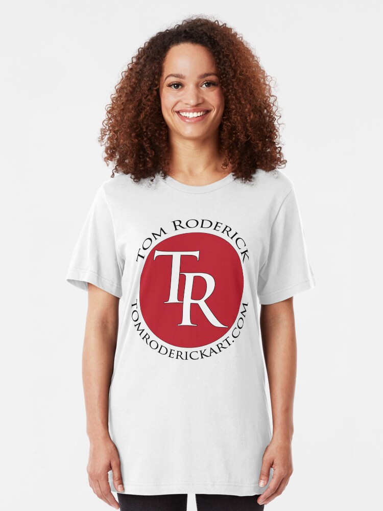 Alternate view of tomroderickart.com Slim Fit T-Shirt