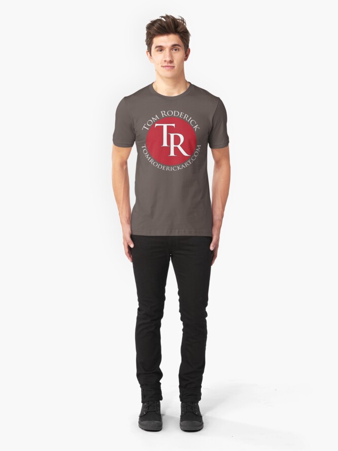 Alternate view of tomroderickart.com Slim Fit T-Shirt