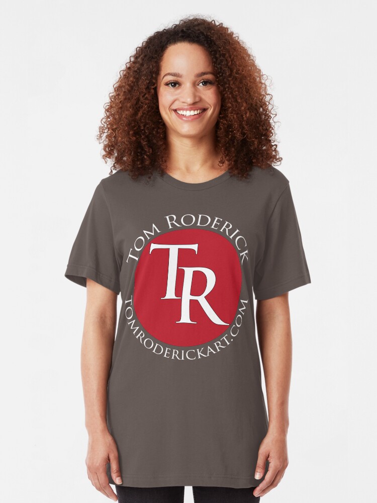 Alternate view of tomroderickart.com Slim Fit T-Shirt