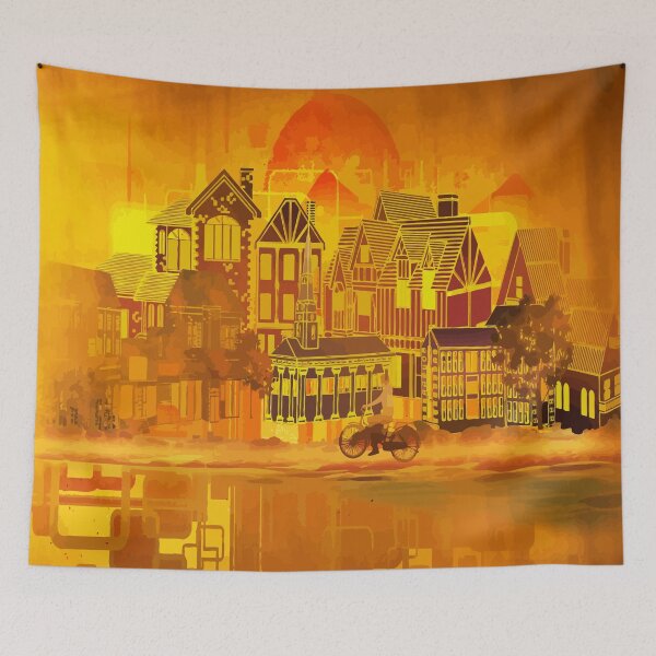 Item preview, Village idyll designed and sold by harietteh.