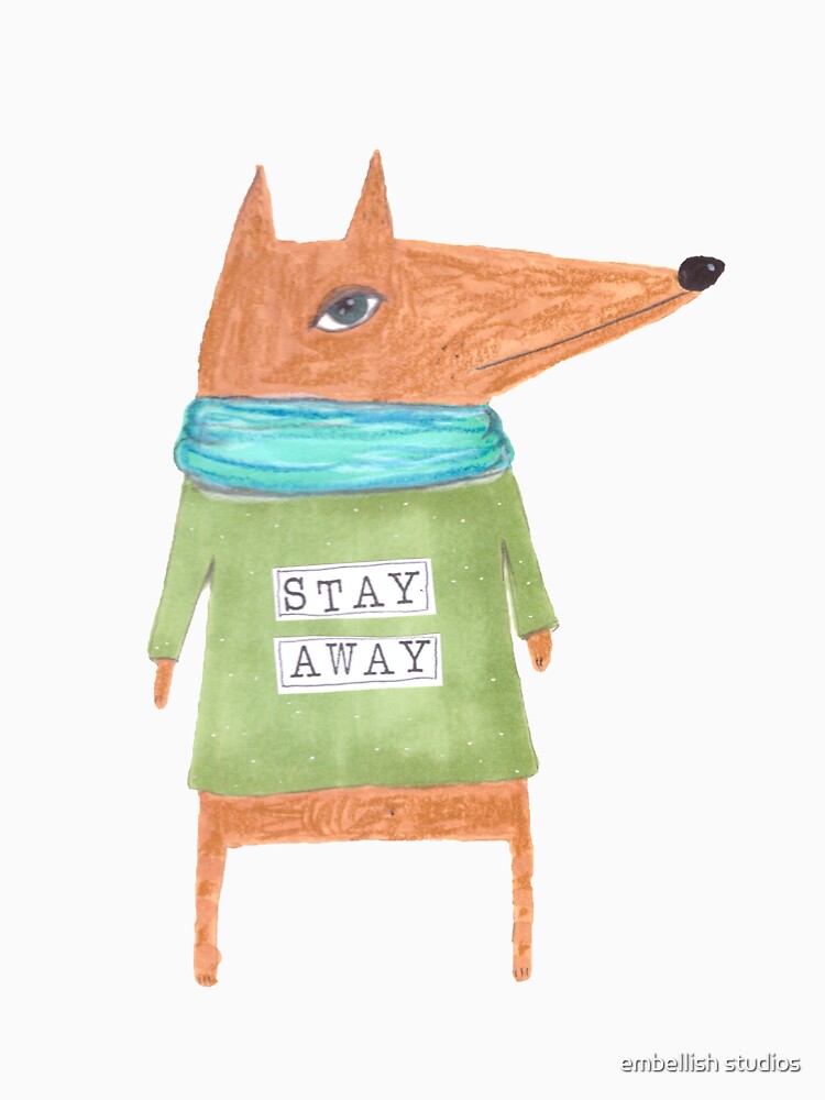 Stay Away Dog by tammymurdock
