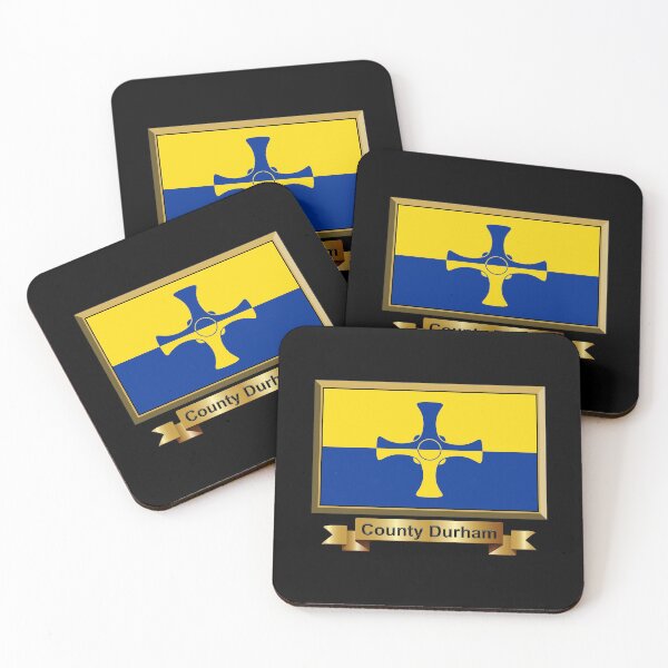 Item preview, County Durham Flag Gifts, Stickers & Products (N) designed and sold by mpodger.