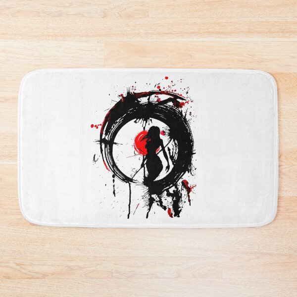 Item preview, Zen ink, woman-warrior Japan designed and sold by nemfisart.