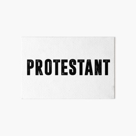 Protestant Art Board Print