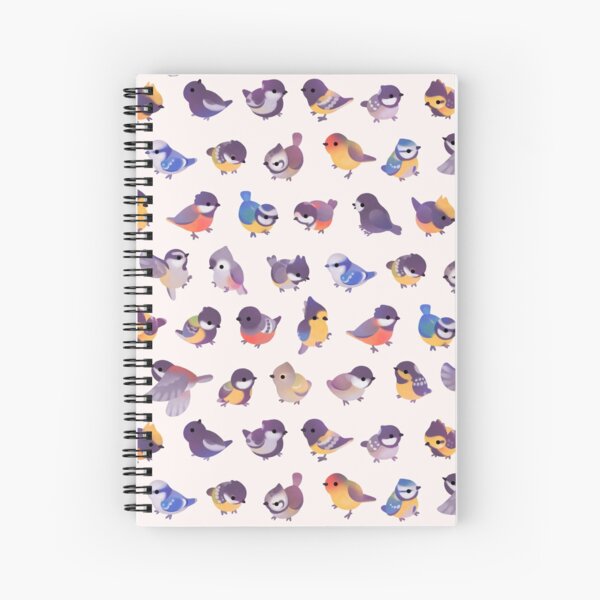 Little bird (Paridae) Spiral Notebook