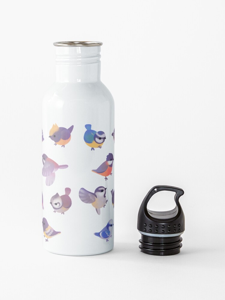 Alternate view of Little bird (Paridae) Water Bottle
