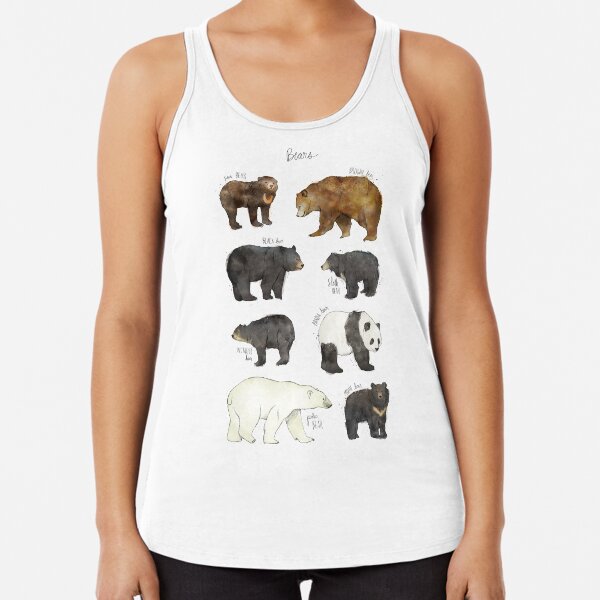 Bears Racerback Tank Top