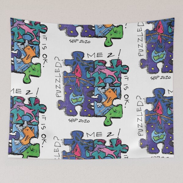 Item preview, PUZZLED SBP ART designed and sold by SethBondPerry.