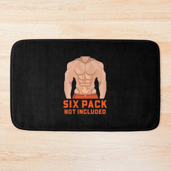 Item preview, Six Pack Not Included Humorous Muscle Building Design designed and sold by HermoTees.