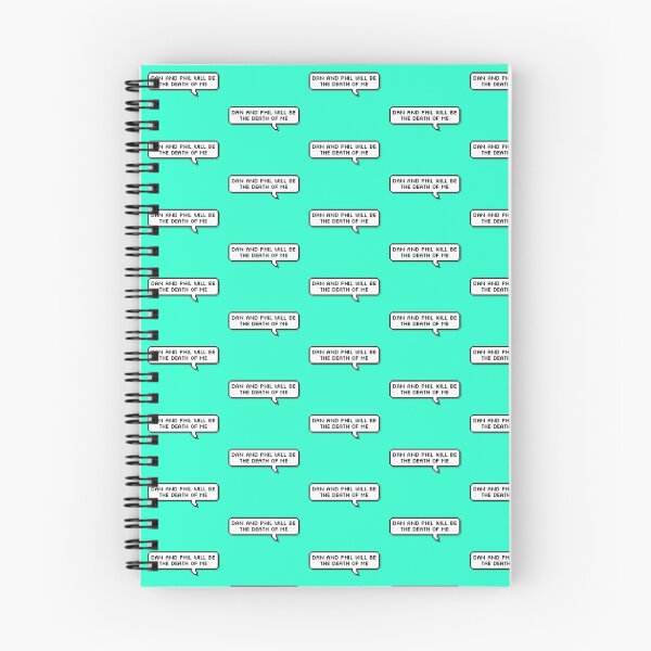 Item preview, Dan And Phil Will Be The Death Of Me designed and sold by ohshoot.