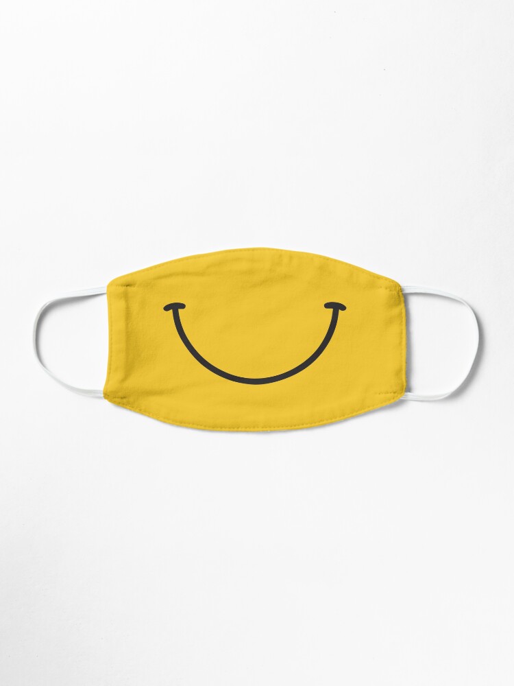 Big Smile Smiley Mask By Leiasemporium Redbubble