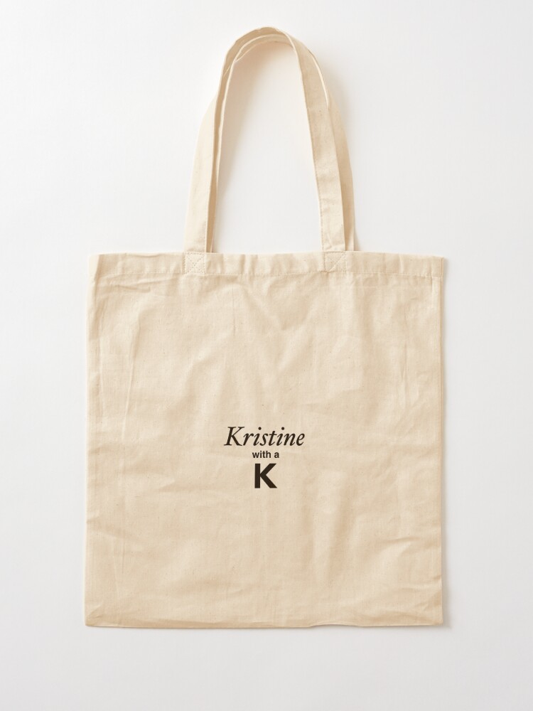 Monogram Tote  Kristine in Between